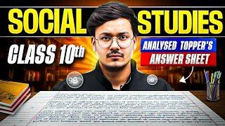 SST मैं Toppers Kaise लिखते है - Toppers Strategy Class 10th | PW Foundation VP