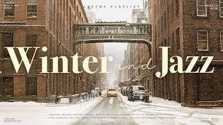 Exciting tempo winter jazz with New York |  New York Vibe  | Cozy Jazz Background Music