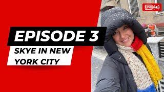 Episode 3- Seeing snow for the first time in New York City as an international student daily Vlog.