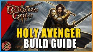 Baldur's Gate 3 The STRONGEST Bardadin Build Guide! HOLY AVENGER Paladin Bard | Baldur's Gate 3