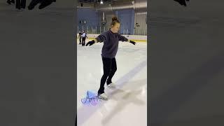 Новый урок для начинающих #фигурноекатание #фигуристылюбители #коньки #каток #лед #тутберидзе #спорт
