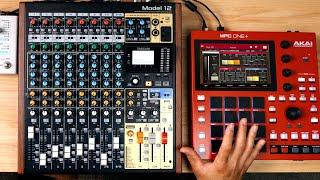 MPC ONE Plus + Tascam Model 12