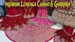 Dabka works premium Lehenga Chunni & Gharara at Chandni Chowk Delhi-6