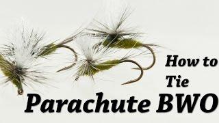 Parachute BWO - Blue Wing Olive Dry Fly | Fly Tying for Trout