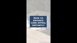 How to Enhance the Curb Appeal Instantly - Curb Appeal Before and After, Front Yard Makeover