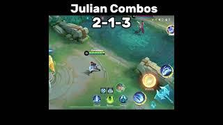 Julian Combos For Beginners #mlbb #mobilelegends #guide #tutorial