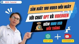 Hướng dẫn tạo video không lộ mặt với Videogen