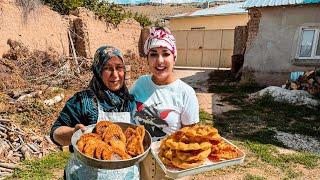 Türkiye! One day with the TATARS! Rural life of TURKEY! Baursak, Peremechi! Siberian Tatars, TURKEY