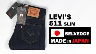 LEVI'S Premium 511 Slim Selvedge Made In Japan