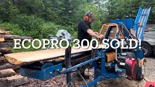 SOLD! ECOPRO 300 is going to a new HOME.