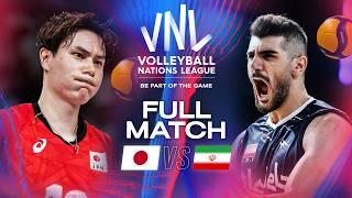 The BEST Volleyball from Japan!  - Japan vs. Iran | VNL 2024 - Full Match | Week 2