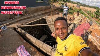 BUILDING OUR MASSIVE UNDERGROUND WATER TANK || HOUSE REPAINTING DONE ️ BUILDING IN KENYA