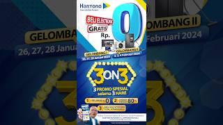 Beli elektronik GRATIS alias Rp 0 hanya di Hartono Bandung #MyHartono #YaHartono