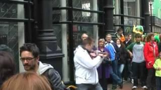 Michał Cieśluk Amazing Violin Player on Grafton Street Dublin Remi Sikora Video