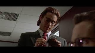 Paul Allen Full Office Scene | American Psycho [1080p]