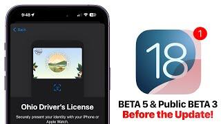 iOS 18 Beta 5 & Public Beta 3 - Watch This Before The Update!