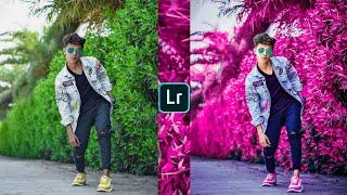 Lightroom new pink moddy photo editing tutorial | how to edit background in lightroom | lr editing