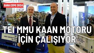 TEI, KAAN'ın motoru için çalışıyor #tei @SAHAEXPO #sahaexpo