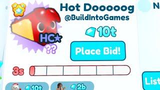 I Got #1 *HARDCORE* HOT DOOOOOG in Pet Simulator X!