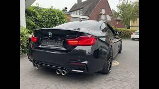 Bmw M4 Competition MPE titanium exhaust Sound start up Mperformance