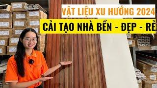 Xu hướng cải tạo nhà đẹp với tấm nhựa ốp tường nano và lam sóng | Tấm ốp tường nano | Haroma