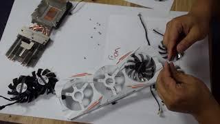 Gigabyte技嘉GTX1080ti 小白DIY Graphics card fan