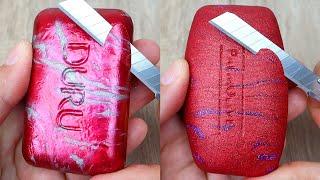 Relaxing Soap Cutting ASMR. Satisfying Soap and lipstick cutting. Corte de jabón - 862