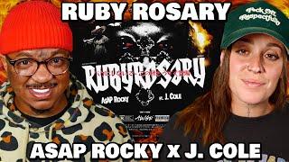 ROCKY IS BACK! | Asap Rocky & J Cole - Ruby Rosary (Reaction)