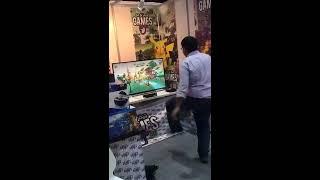 Kinect Gesture Controlled Game at MEFCC ’17