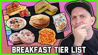 Ranking BREAKFAST FOODS (cereal fans in shambles...)