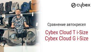 Сравнение двух автокресел Cybex Cloud G и Cybex Cloud T: показываем все нюансы.