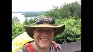 June Hike 2017. High Banks trail Michigan.