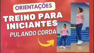 Treino para Iniciantes Pulando Corda