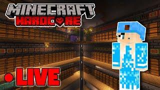 Hardcore Minecraft LIVE - Chest Storage Room Work (17k + day world)