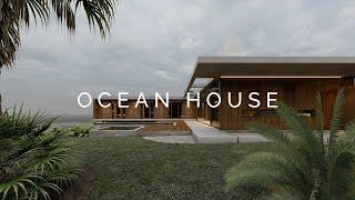 Architect designs a minimalist contemporary house with views to the ocean (house tour)