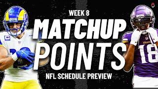 Fantasy Football Guru Reveals Top Matchup Points for Week 8!