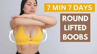 7 Day ROUND LIFTED breasts, toned & glowing skin, reduce sagging, no push-ups