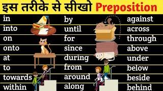 Prepositions In English Grammar | Prepositions | Preposition Examples | Preposition