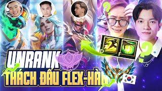 HÀ TIỀU PHU RỦ HIẾU LEBLANC, DUY CÒM, TRUNG MAD ,BROWN LEO TOP THÁCH ĐẤU HÀN RANK FLEX