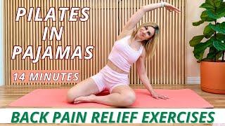 Pilates Exercises for Back Pain Relief | Pilates In Pajamas