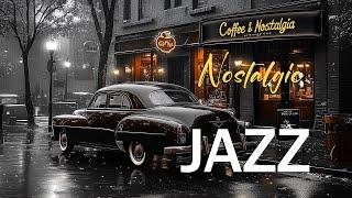 Vintage Swing Jazz & Rainy Streets of the 1940s ️ A Perfect Blend of Nostalgic Vibes