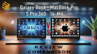 Galaxy Book 5 Pro 360 vs MacBook Pro 14 - spec review & comparison