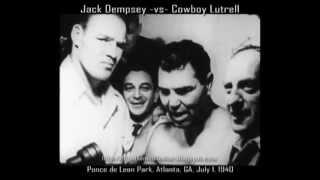 Jack Dempsey -vs- Cowboy Luttrell 1940 w/Interview (16mm Transfer)