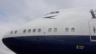 BA 747 Negus "PARTY PLANE!!"  Full Tour On board. G-CIVB. Kemble Cotswold Airport. 5th March 2022