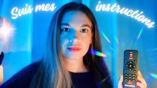 ASMR - SUIS MES INSTRUCTIONS et dors !