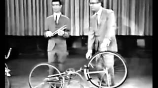 Frank Zappa teaches Steve Allen to play The Bicycle (1963)