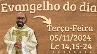 EVANGELHO DO DIA –05/11/2024 - HOMILIA DIÁRIA – LITURGIA DE HOJE - EVANGELHO DE HOJE -PADRE GUSTAVO