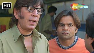 Razak Khan Comedy - गुरु छोटा मोठा Accident हो जाता है | Govinda | Rajpal Yadav Comedy