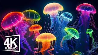 The Best 4K Aquarium - The Colors of the Ocean, The Sound Of Nature