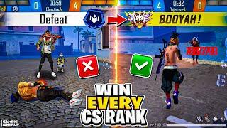 Win Every CS RANK With Random Players  Clash Squad Rank Tips And Tricks | Free Fire